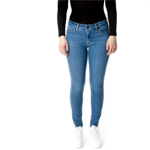 Levi's, Mid-Rise Skinny Fit Jeans , Damen, Größe: W24 L28 - Levis - Modalova