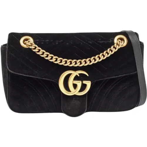 Pre-owned Velvet gucci-bags , female, Sizes: ONE SIZE - Gucci Vintage - Modalova