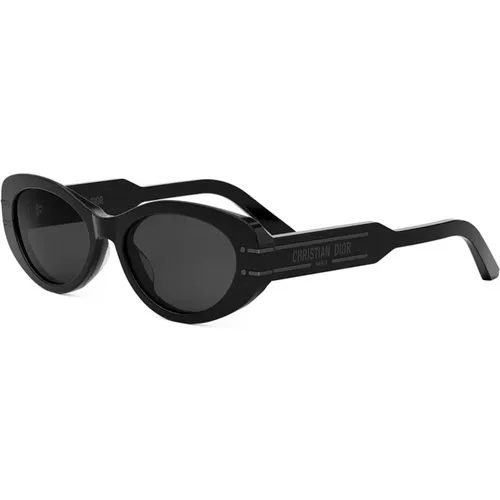 Signature Sunglasses Dark Grey Lenses , unisex, Sizes: 53 MM - Dior - Modalova