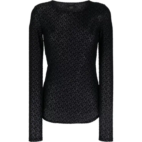 Berlino sweater , female, Sizes: XS, L - pinko - Modalova