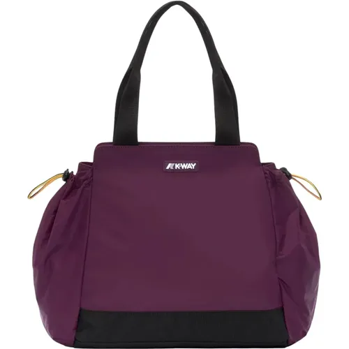 Lila Lifestyle Tote Tasche K-Way - K-way - Modalova