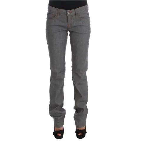 Graue Regular Fit Denim Jeans , Damen, Größe: W26 - Costume National - Modalova