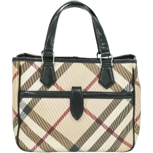 Pre-owned Canvas handbags , female, Sizes: ONE SIZE - Burberry Vintage - Modalova