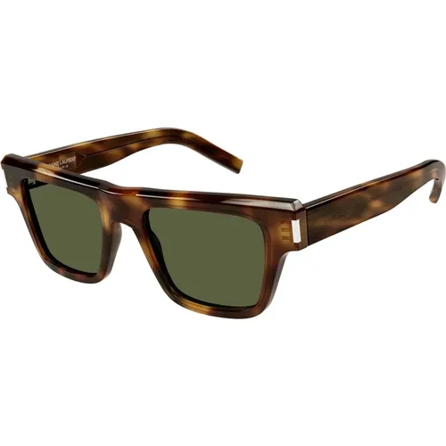 Stilvolle Sonnenbrille für Frauen , Damen, Größe: 51 MM - Saint Laurent - Modalova