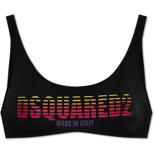 Badeanzug Oberteil , Damen, Größe: L - Dsquared2 - Modalova