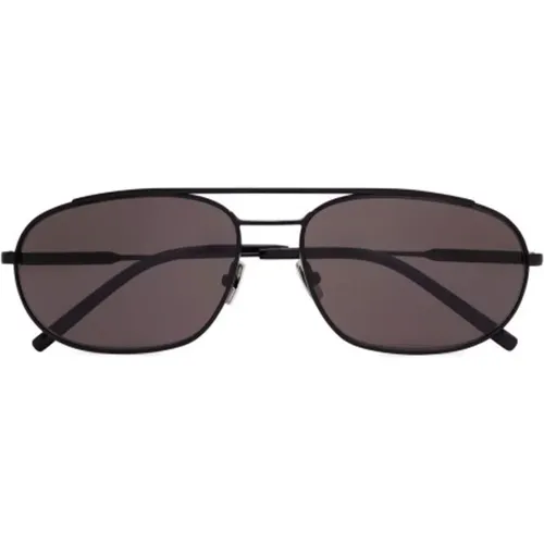 Stilvolle italienische Piloten-Sonnenbrille , unisex, Größe: ONE Size - Saint Laurent - Modalova