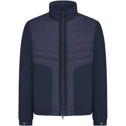 Hybrid Puffer und Stretch Fabric Jacke , Herren, Größe: M - Duno - Modalova