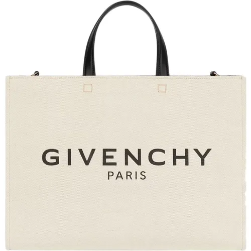 Tote Bag with Signature Print , female, Sizes: ONE SIZE - Givenchy - Modalova
