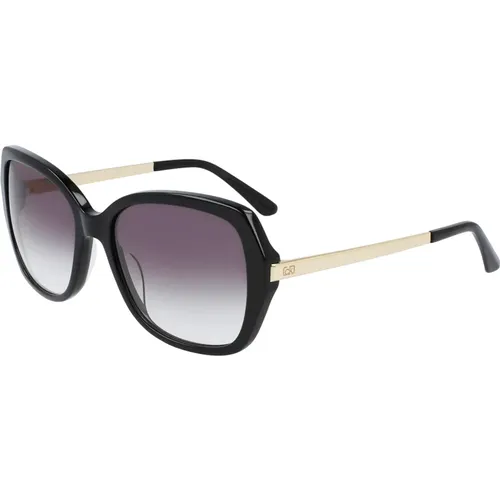 Black/Blue Sunglasses , female, Sizes: 56 MM - Calvin Klein - Modalova