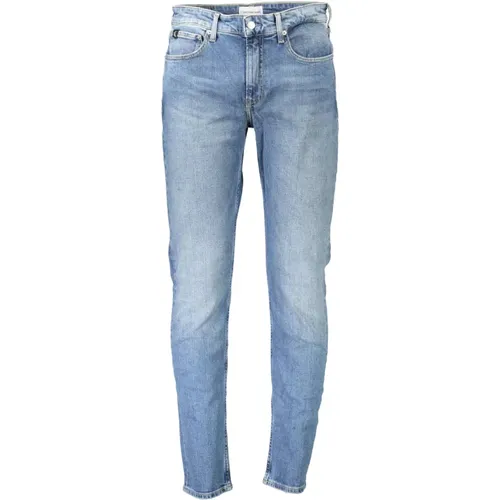 Modern Slim Taper Washed Denim Jeans , male, Sizes: W30 L32, W31 L32 - Calvin Klein - Modalova