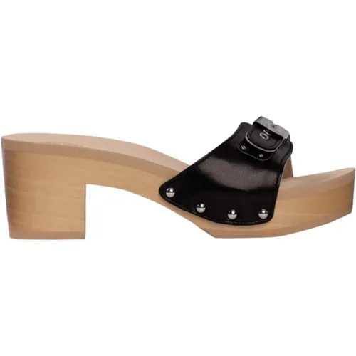 Schwarze Sandalen für Stilvolle Füße , Damen, Größe: 36 EU - Scholl - Modalova