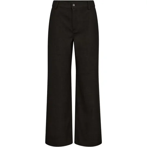 Wide-Leg Pants Sneakscc Style , female, Sizes: XS, S, XL, L, M - Co'Couture - Modalova