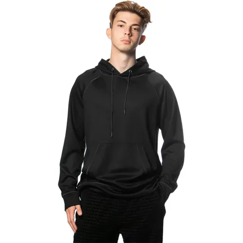 Comfortable Stylish Sweatshirt , male, Sizes: L, XL - Emporio Armani - Modalova