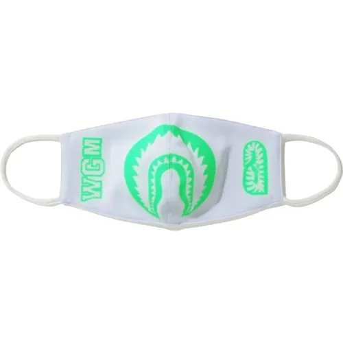 Glow In The Dark Face Mask , unisex, Sizes: ONE SIZE - A Bathing APE - Modalova