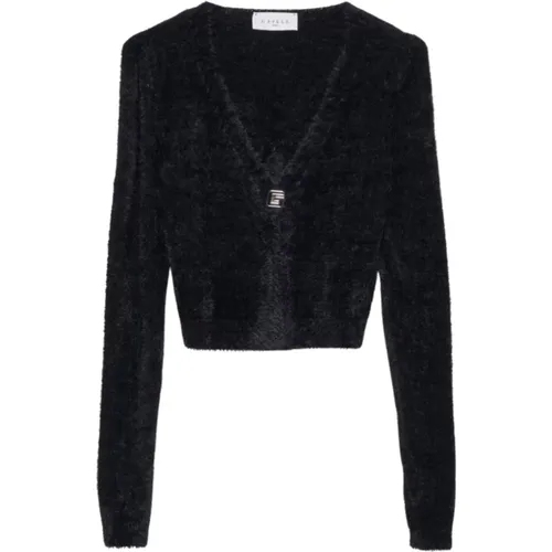 Cropped Cardigan , female, Sizes: XS - Gaëlle Paris - Modalova