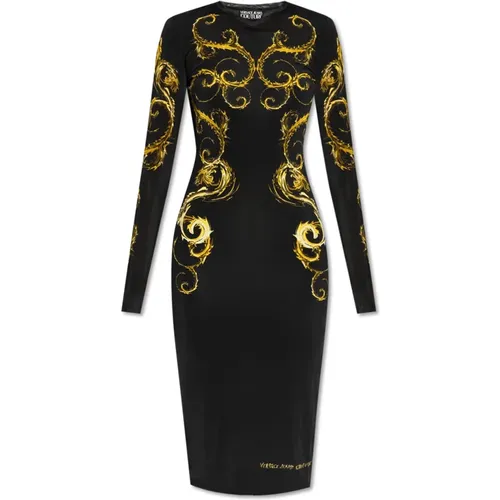 Kleid mit Muster - Versace Jeans Couture - Modalova