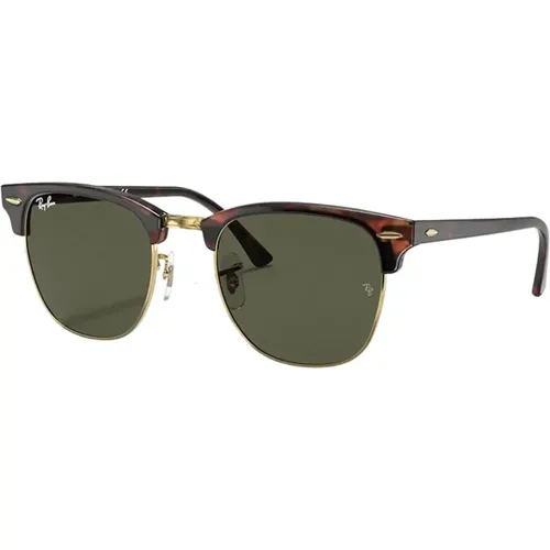 Rb3016F Clubmaster Sunglasses , unisex, Sizes: 51 MM - Ray-Ban - Modalova