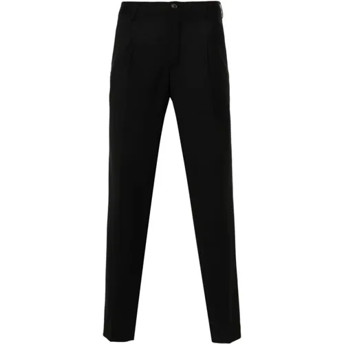 Wool Stretch Slim Trousers , male, Sizes: XL, 2XL, L - Incotex - Modalova