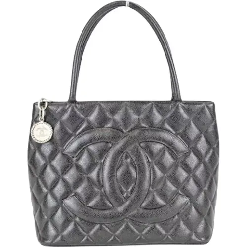 Pre-owned Leather totes , female, Sizes: ONE SIZE - Chanel Vintage - Modalova