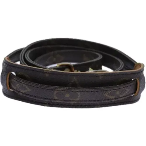 Pre-owned Canvas belts , female, Sizes: ONE SIZE - Louis Vuitton Vintage - Modalova