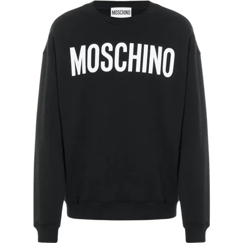Crewneck Sweatshirt , Herren, Größe: S - Moschino - Modalova