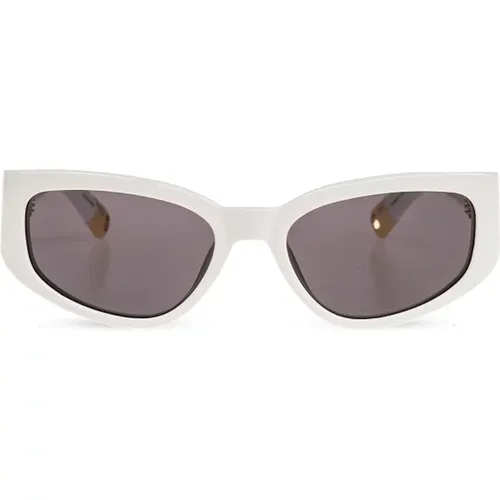 Sunglasses with logo , female, Sizes: ONE SIZE - Jacquemus - Modalova