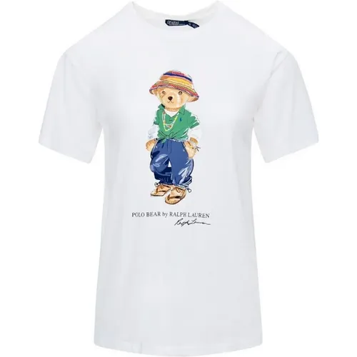 Polo Bear Jersey T-shirt Weiß - Ralph Lauren - Modalova