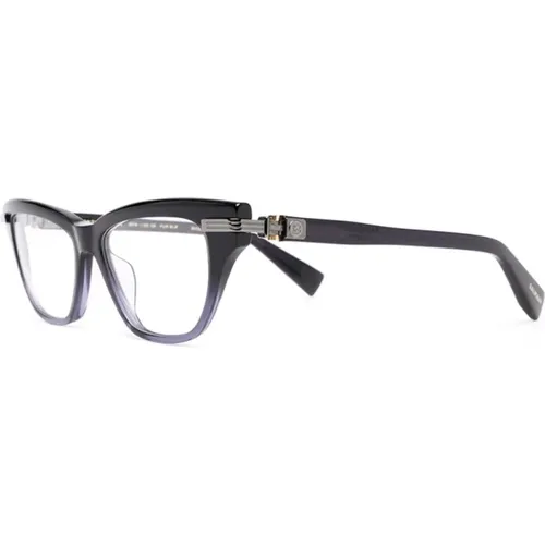 Klassische Schwarze Optische Brille - Balmain - Modalova
