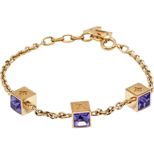 Pre-owned Gold bracelets , female, Sizes: ONE SIZE - Louis Vuitton Vintage - Modalova