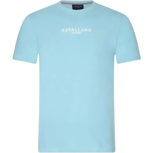 Mandrio Tee T-Shirt , male, Sizes: 2XL, S - Cavallaro - Modalova