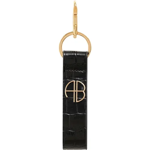 Monogram Cruise Key Accessoire Schwarz - Anine Bing - Modalova