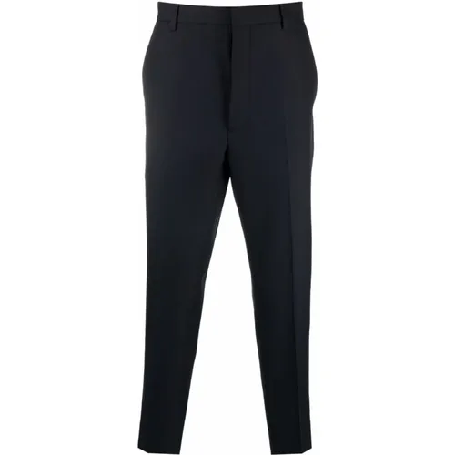 Classic Slim Wool Trousers in , male, Sizes: XL - Prada - Modalova