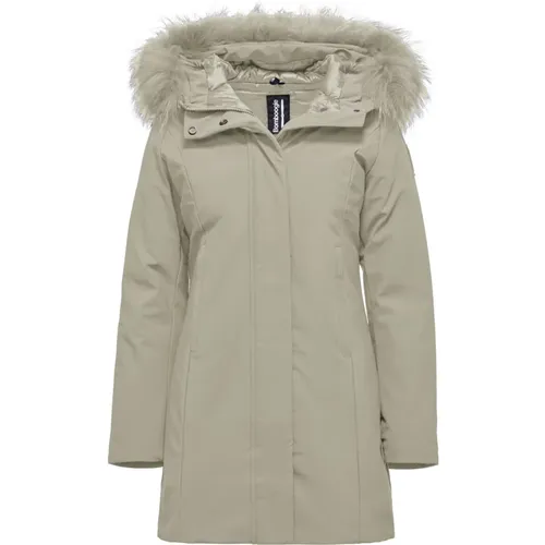 Vienna Parka Jacket - Fur Hood, Padding , female, Sizes: 3XL, M, XS, L, XL, S, 2XL - BomBoogie - Modalova