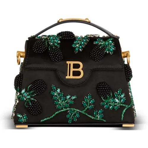 B-Buzz Dynasty Small Shoulder Bag , female, Sizes: ONE SIZE - Balmain - Modalova