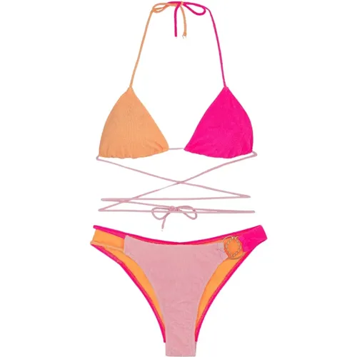 Triangle Bikini mit Festem Boden Tooled - Me-Fui - Modalova