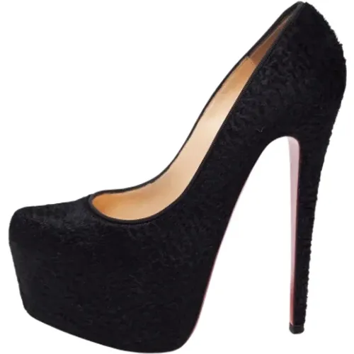 Pre-owned Stoff heels , Damen, Größe: 37 EU - Christian Louboutin Pre-owned - Modalova