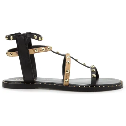 Sandalen mit Nieten und Knöchelverschluss , Damen, Größe: 40 EU - Alviero Martini 1a Classe - Modalova