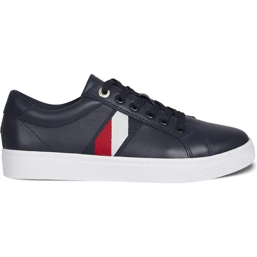 Corporate tommy cupsole , female, Sizes: 3 UK - Tommy Hilfiger - Modalova