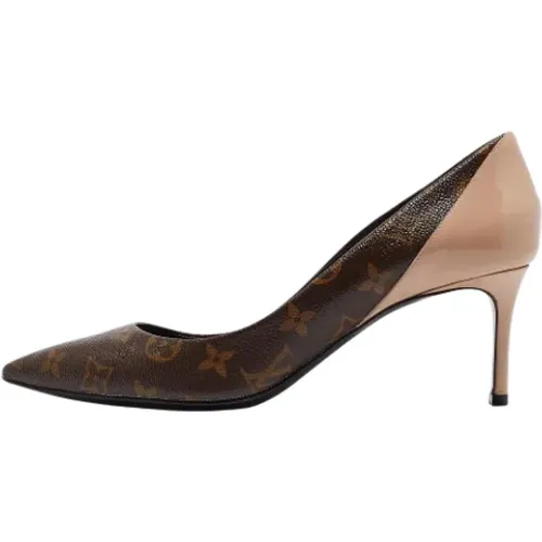 Pre-owned Coated canvas heels , female, Sizes: 9 UK - Louis Vuitton Vintage - Modalova