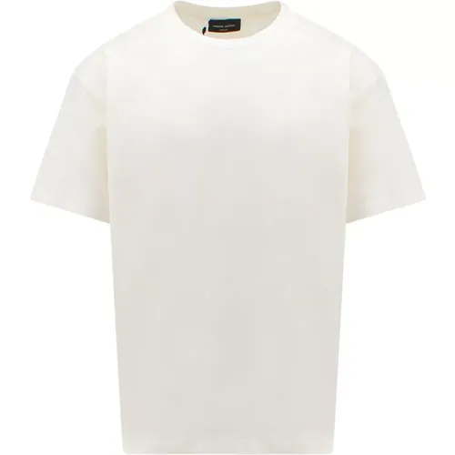 Basic Baumwoll T-Shirt , Herren, Größe: S - Roberto Collina - Modalova