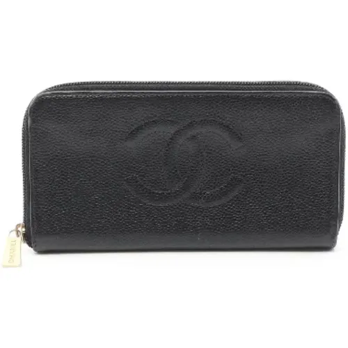 Pre-owned Leather wallets , female, Sizes: ONE SIZE - Chanel Vintage - Modalova