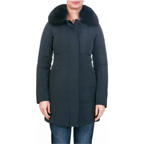 Smooth Parka Full Zip Jacket , female, Sizes: L - Peuterey - Modalova