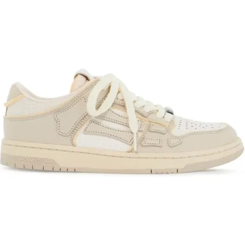 Low Top Leather Sneakers , female, Sizes: 4 UK, 7 UK, 6 UK - Amiri - Modalova