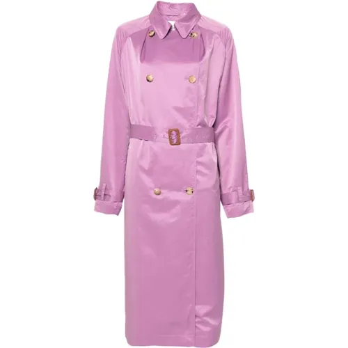 Lilac Long Coat , female, Sizes: S, 2XS, XS - Isabel marant - Modalova