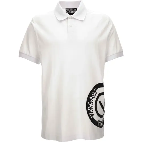 T-Shirts und Polos , Herren, Größe: 2XL - Versace Jeans Couture - Modalova