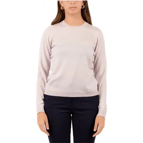 Damen Rundhals Pullover , Damen, Größe: L - Gran Sasso - Modalova