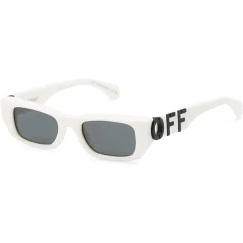 Off , Sunglasses with Original Case , unisex, Sizes: 49 MM - Off White - Modalova