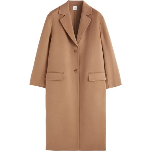 Double Wool Coat with Classic Lapels , female, Sizes: M, 3XS, XS, 2XS - Aspesi - Modalova