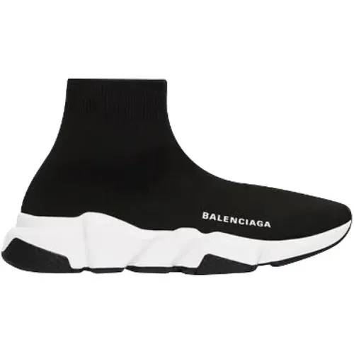 Pre-owned Polyester sneakers , female, Sizes: 1 1/2 UK - Balenciaga Vintage - Modalova