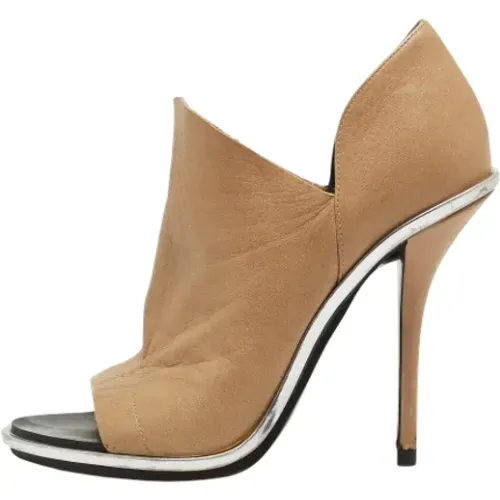 Pre-owned Leather heels , female, Sizes: 6 UK - Balenciaga Vintage - Modalova